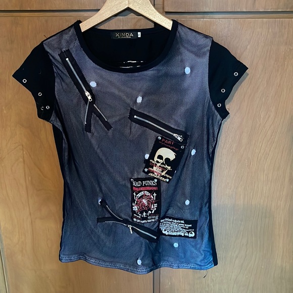 XINDA Tops - Punk rock Shirt